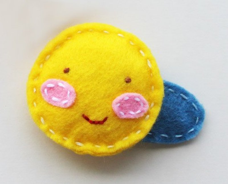 手工 发夹  是月亮! - 发饰 - 其他材质 多色