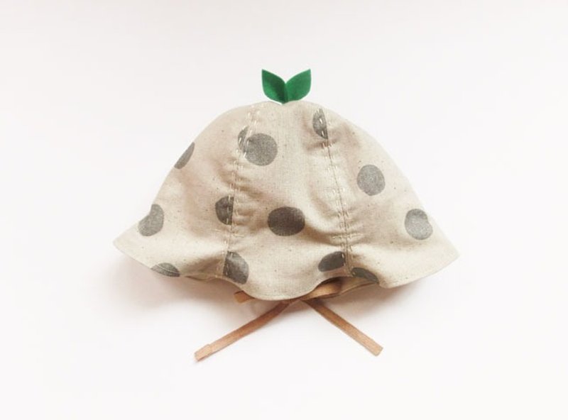 Steadily greater Na leaves hat Baby & amp; Kids glitter gray dot - 围嘴/口水巾 - 其他材质 白色