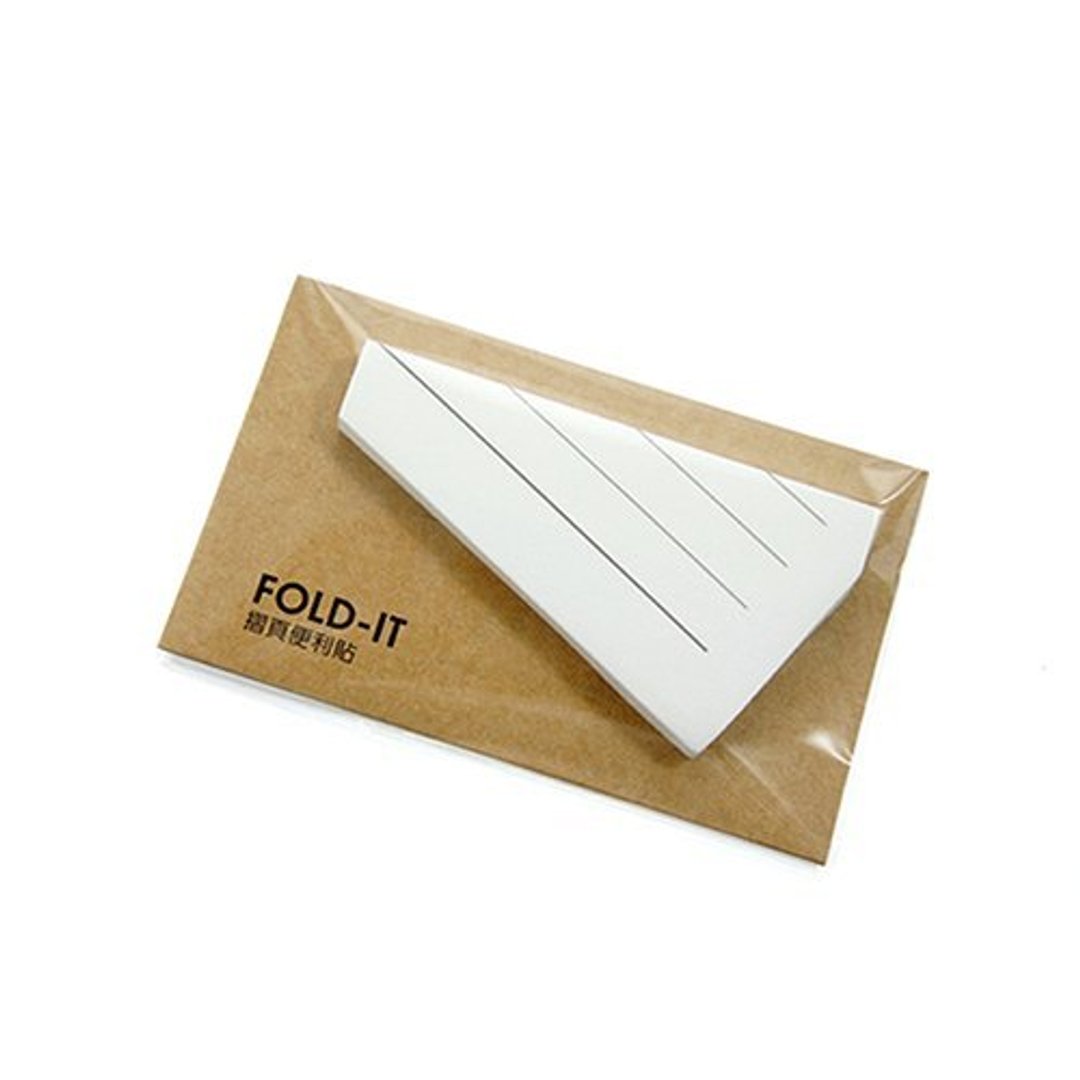 折页便利贴 FOLD-IT - 便条纸/标签贴 - 纸 白色
