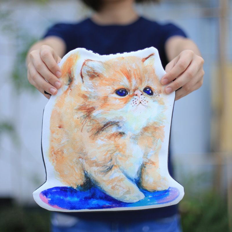 斜背包 SB-005 猫星人 05 - 侧背包/斜挎包 - 其他材质 蓝色