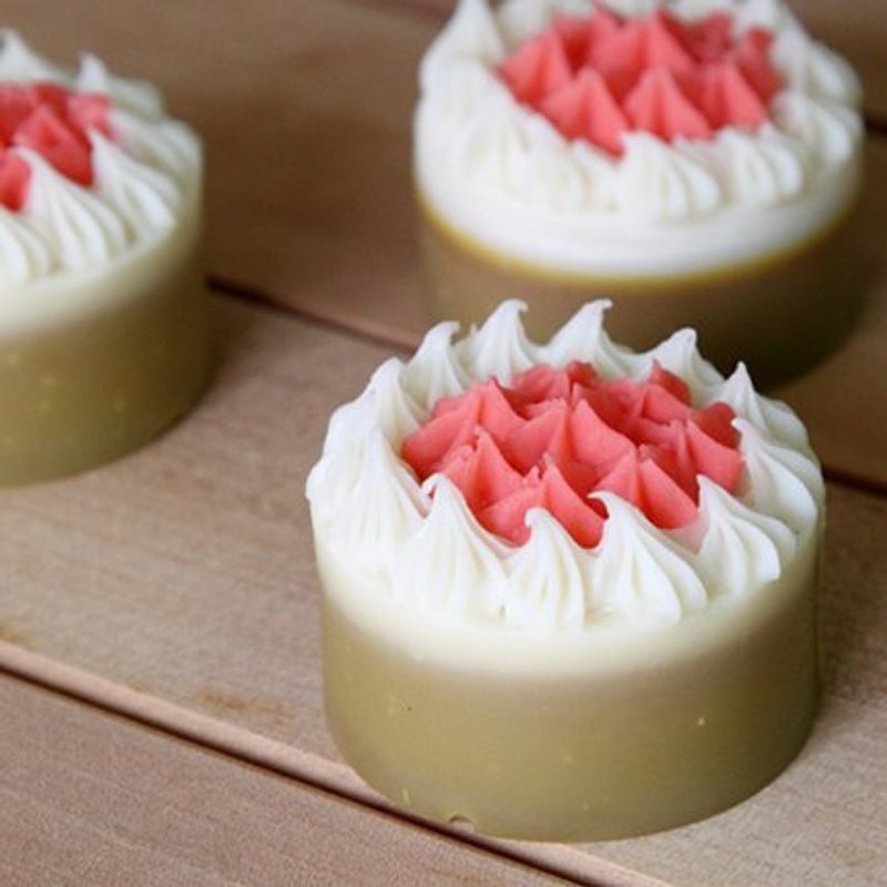 法式2寸蛋糕皂 - 肥皂/手工皂 - 植物．花 绿色