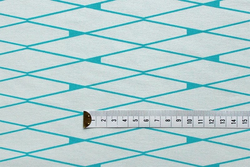 布匹-铁花窗1号/灰蓝底青鸟蓝(400g) - 其他 - 其他材质 蓝色