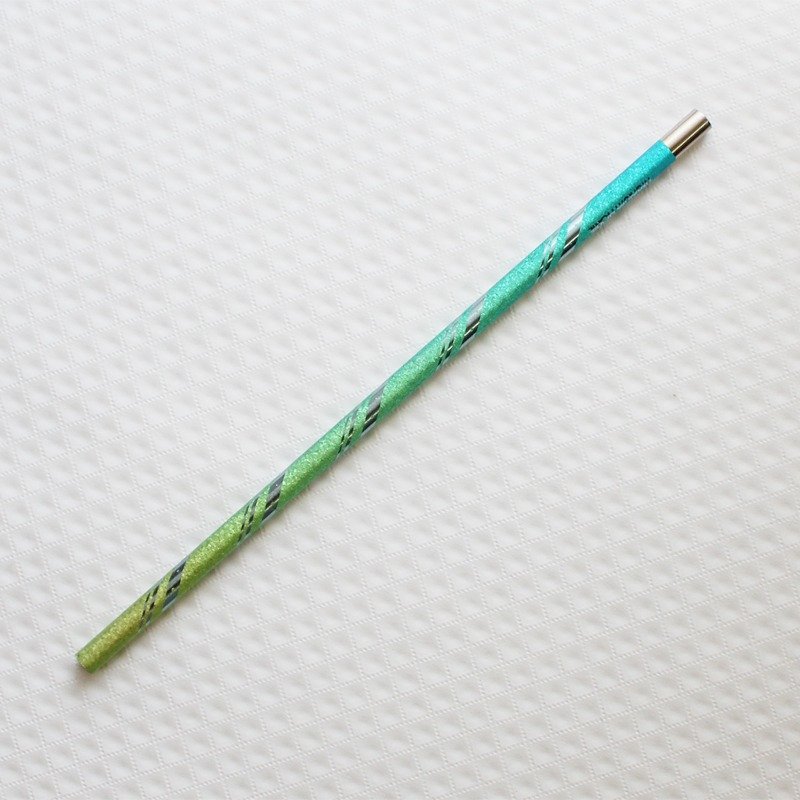 钛爱地球系列餐具-日本制纯钛金ECO环保吸管-森林绿 - 环保吸管 - 其他金属 绿色