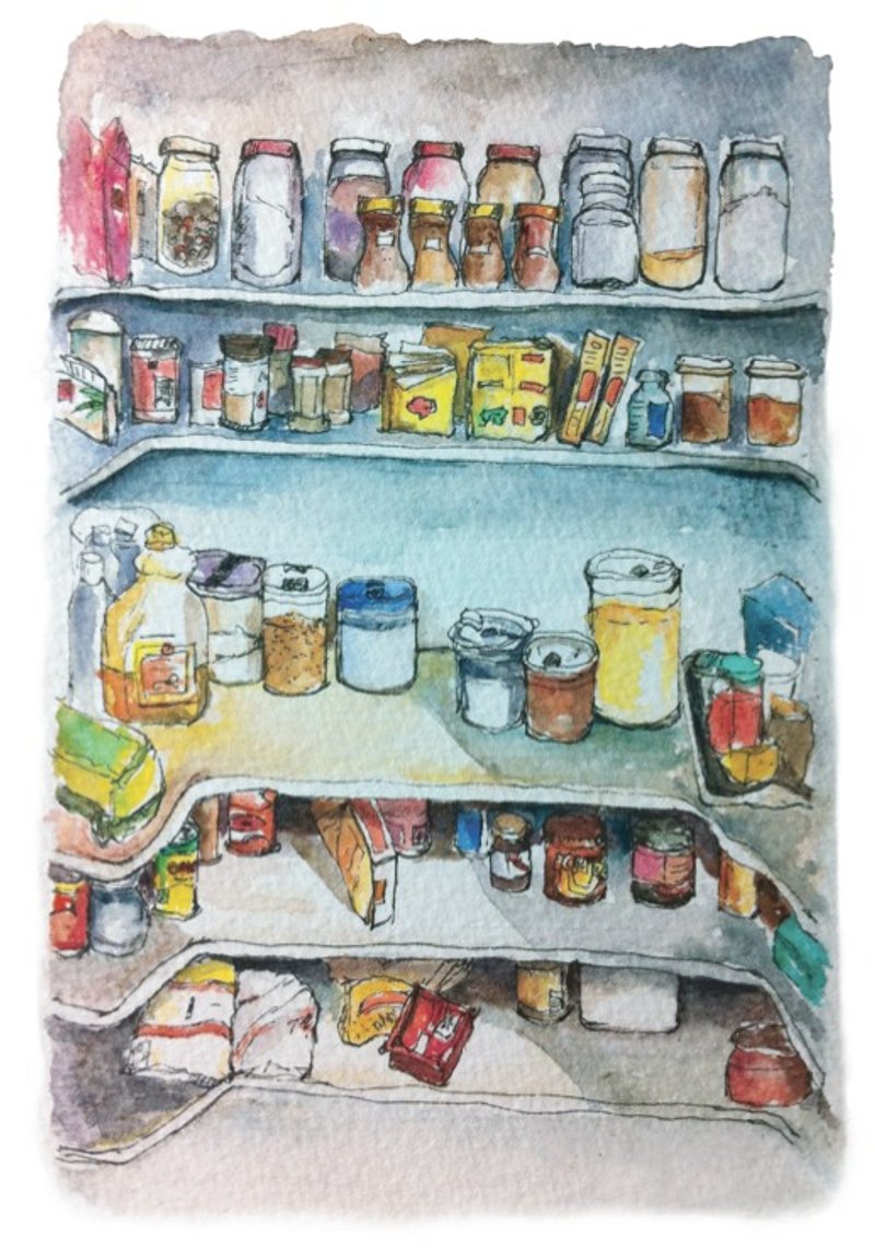 手绘明信片 杂货 - 卡片/明信片 - 纸 