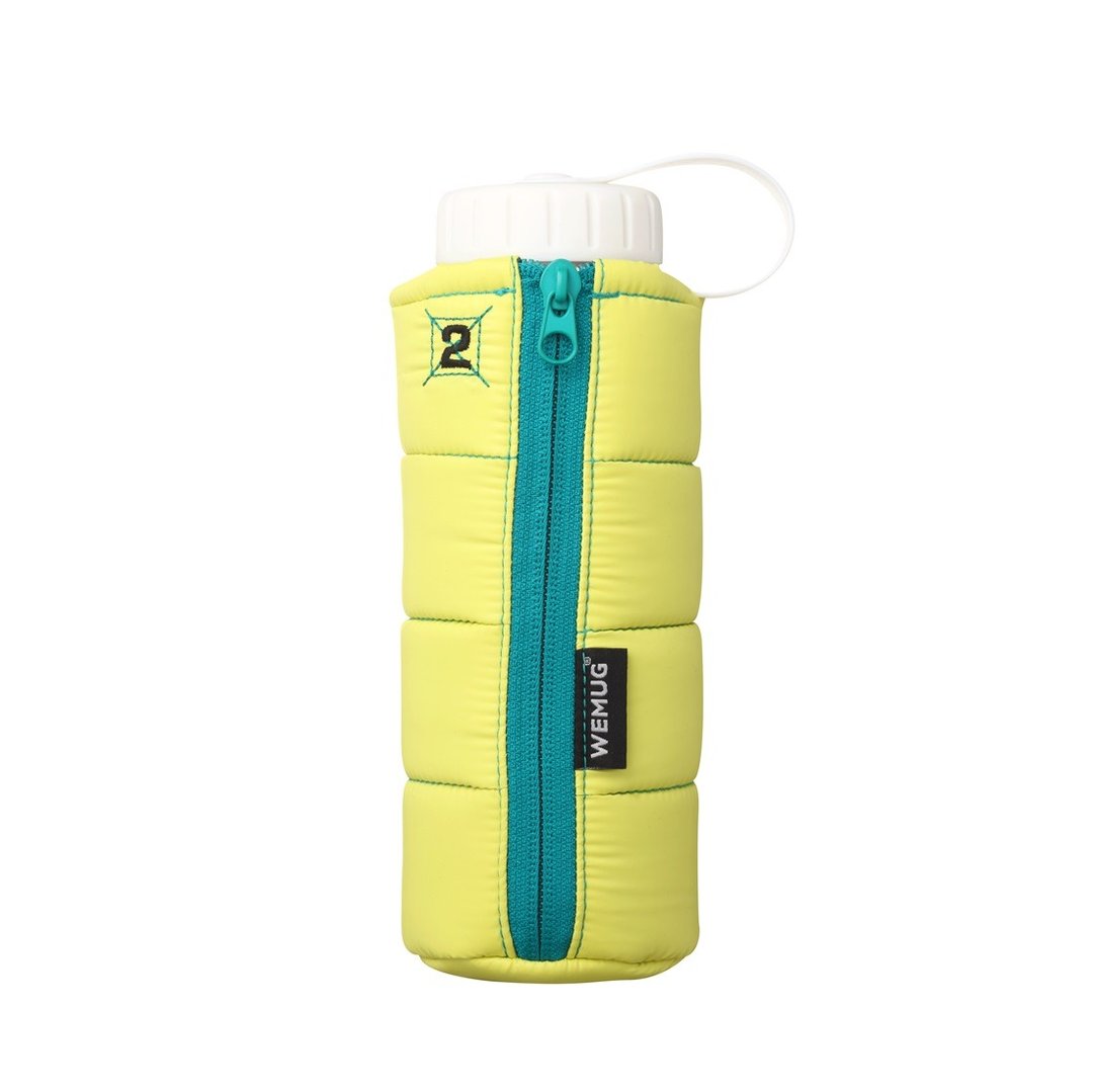 热销  羽绒外套随身水瓶 水壶 ZipperJ500 - 黄 - 水瓶/水壶 - 塑料 黄色