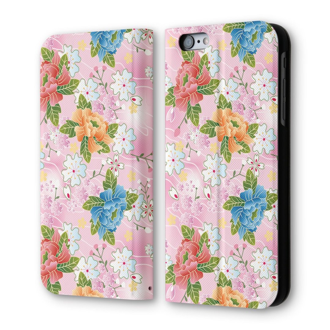 AppleWork iPhone 6/6S Plus  翻盖式皮套：和风粉红 PSIB6P-001P - 手机壳/手机套 - 真皮 粉红色