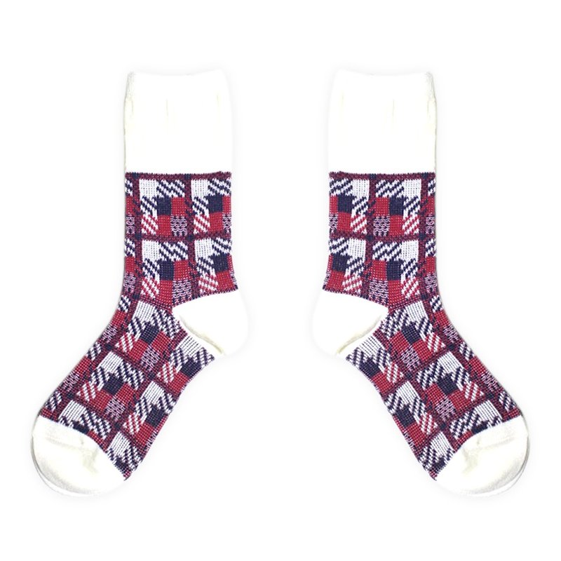 【3色】Good mood！ // 小确幸纸胶带棉织袜子 :::DAWN' make up your feet ::: - 袜子 - 棉．麻 绿色