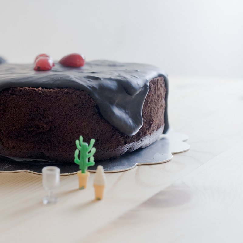 ‘巧克男孩红了莓’ - 咸派/甜派 - 新鲜食材 咖啡色