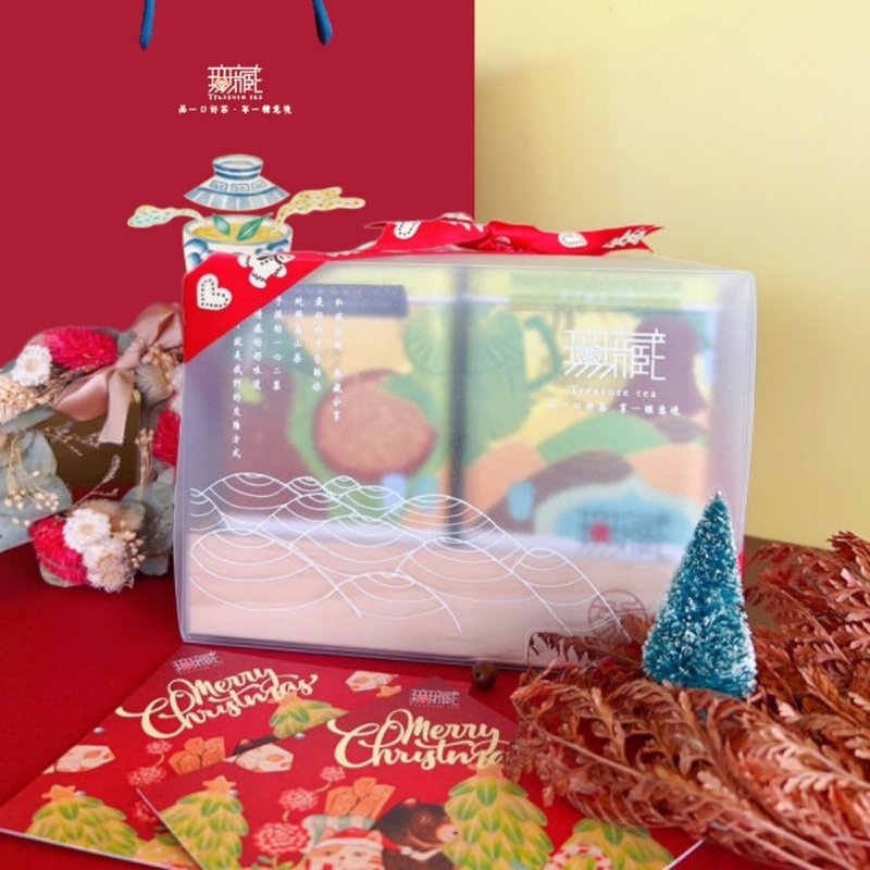 M2 圣诞公益【无藏】阿里山茶2入精美木盒礼 友你真好(金萱+高山 - 茶 - 其他材质 多色