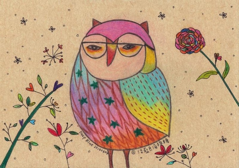 遇见美好 - 卡片/明信片 - 纸 多色