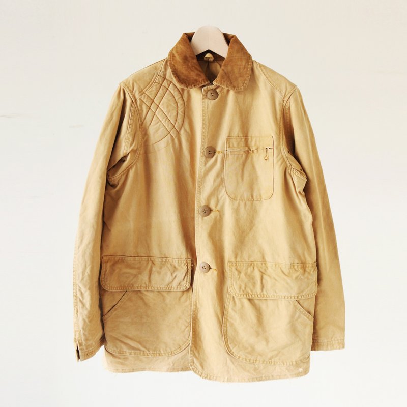 A ROOM MODEL - VINTAGE，CJ-2223 JC HIGGINS卡其色猎装外套 复古着下北泽 - 男装外套 - 其他材质 咖啡色