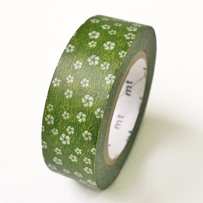 mt和纸胶带wamon和纹【梅花.莺(MT01D277)】 - 纸胶带 - 纸 绿色