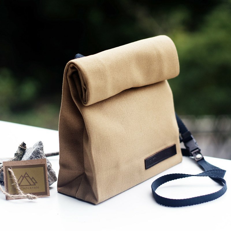 冒险随行包 原色 原创全手制 Adventure Bag by Captain Ryan - 侧背包/斜挎包 - 其他材质 金色