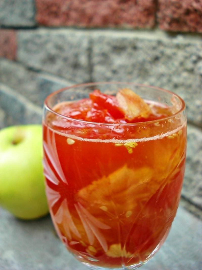 小幸福手工果酱/红番茄与青苹果/11月主打/艳红宝石65折 - 果酱/抹酱 - 新鲜食材 红色