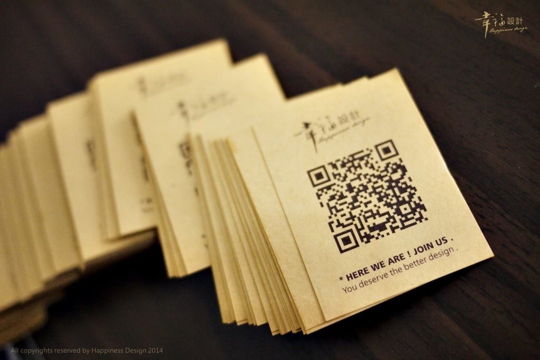 (幸)卖家出货QR code贴纸牛皮贴标封口贴广告营销.材质尺寸可定制 - 贴纸 - 纸 