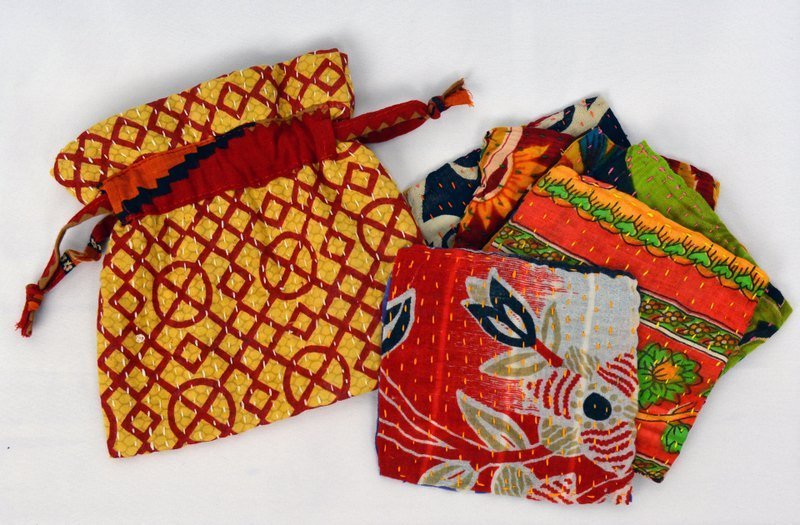 纱丽杯垫组_公平贸易 - 杯垫 - 棉．麻 多色