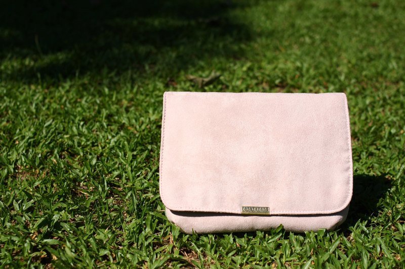 Chez。方圆系列　方圆七里－限定色系－樱花粉 - 侧背包/斜挎包 - 其他材质 粉红色