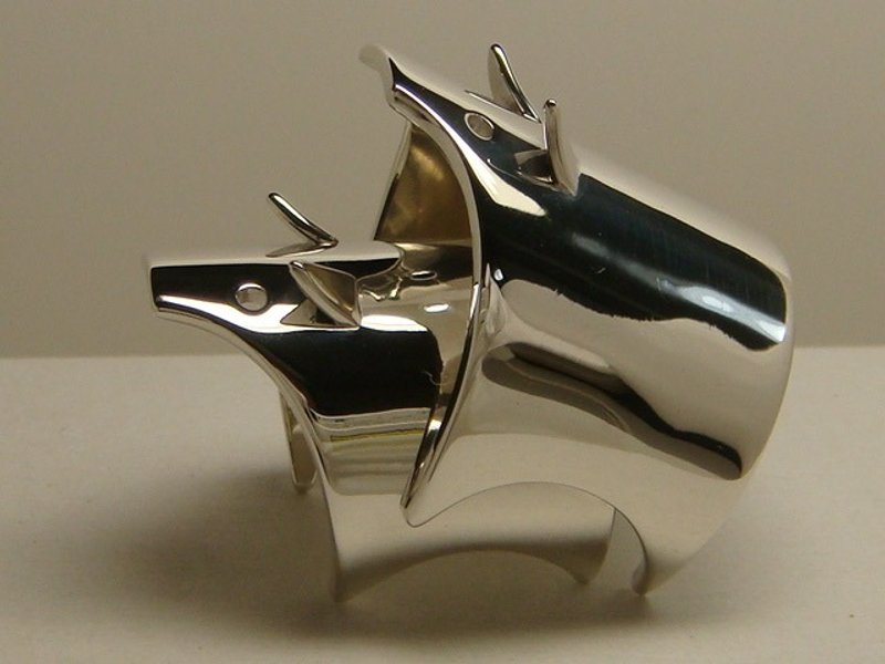 Ring of copulation - 戒指 - 其他金属 银色