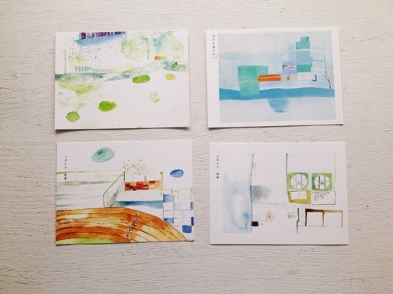 明信片的风景 - 卡片/明信片 - 纸 