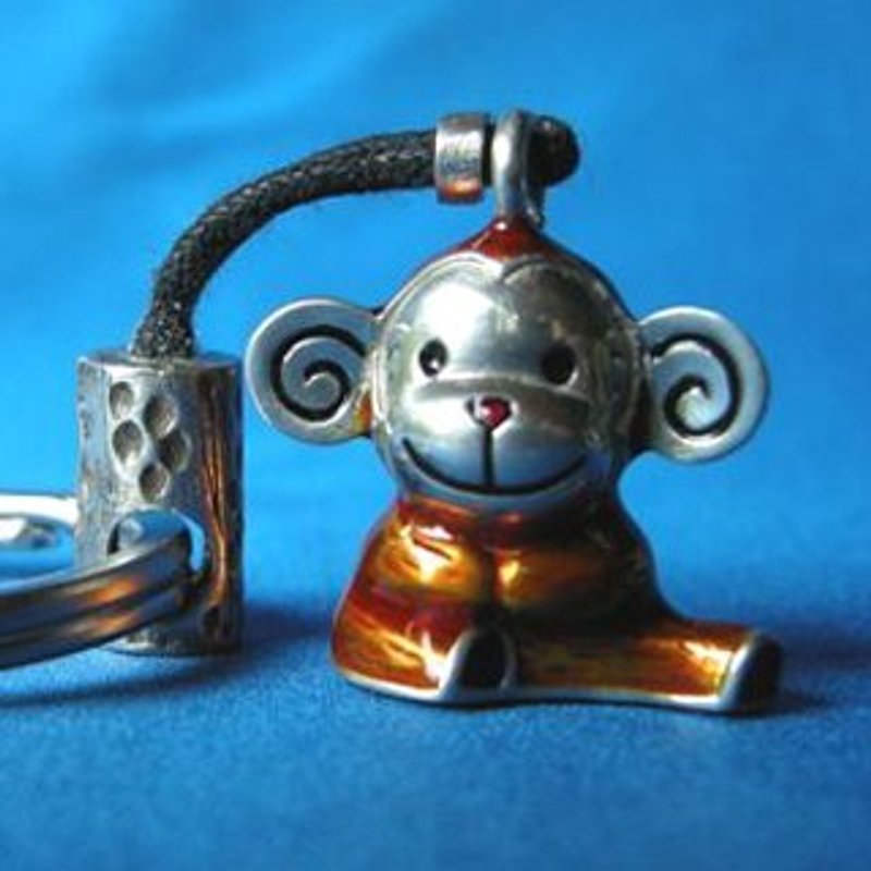 LOYFAR可爱猴。钥匙圈  ( 12生肖系列经典畅销款 ) - 其他 - 其他金属 