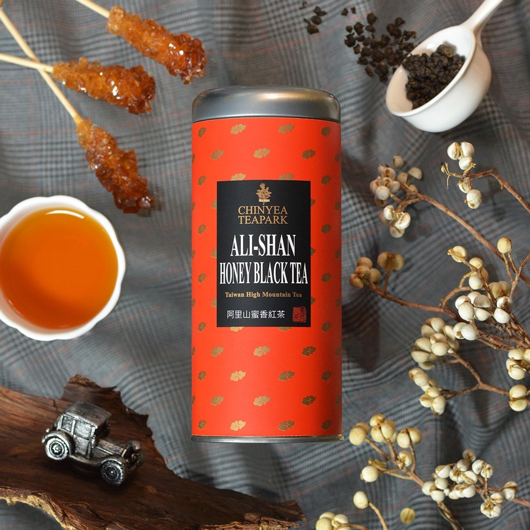 阿里山蜜香红茶 - 限量高山手采小叶种乌龙红茶 - 茶 - 其他金属 红色