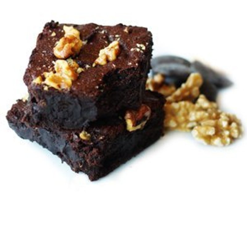 -- Oh! Sweet 精致烘焙 -- 核桃海盐苦甜巧克力布朗尼 [4入装 礼盒] - 蛋糕/甜点 - 新鲜食材 咖啡色