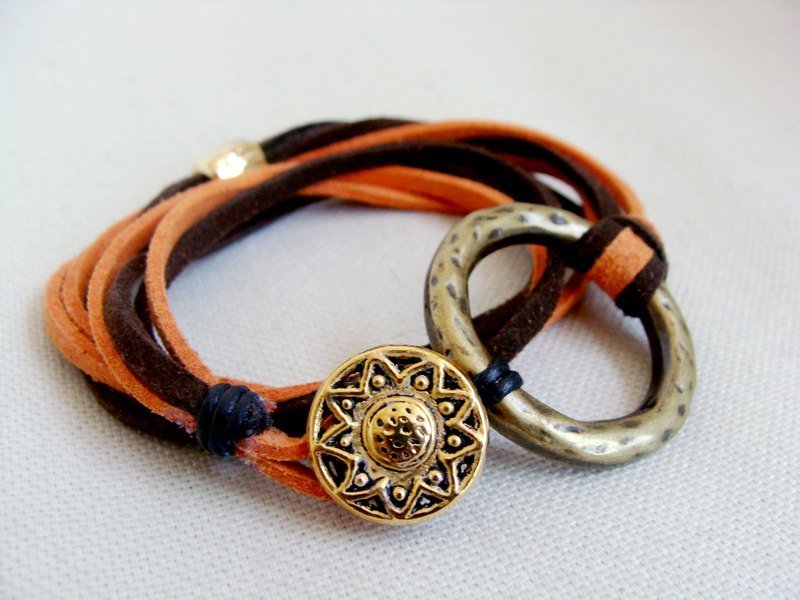 ＜SEnoRA创作手链＞万应室/古铜 - 手链/手环 - 其他材质 