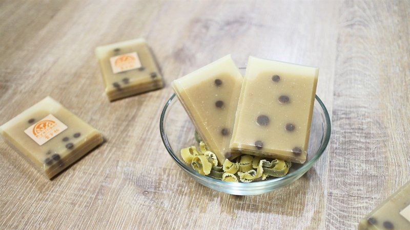 [蕾安柏] 杏桃乳木。修护皂 - 肥皂/手工皂 - 其他材质 金色