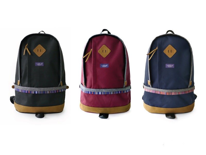 火柴木设计 Matchwood Bilayer 民族风后背包 17寸笔电夹层 - 后背包/双肩包 - 其他材质 多色