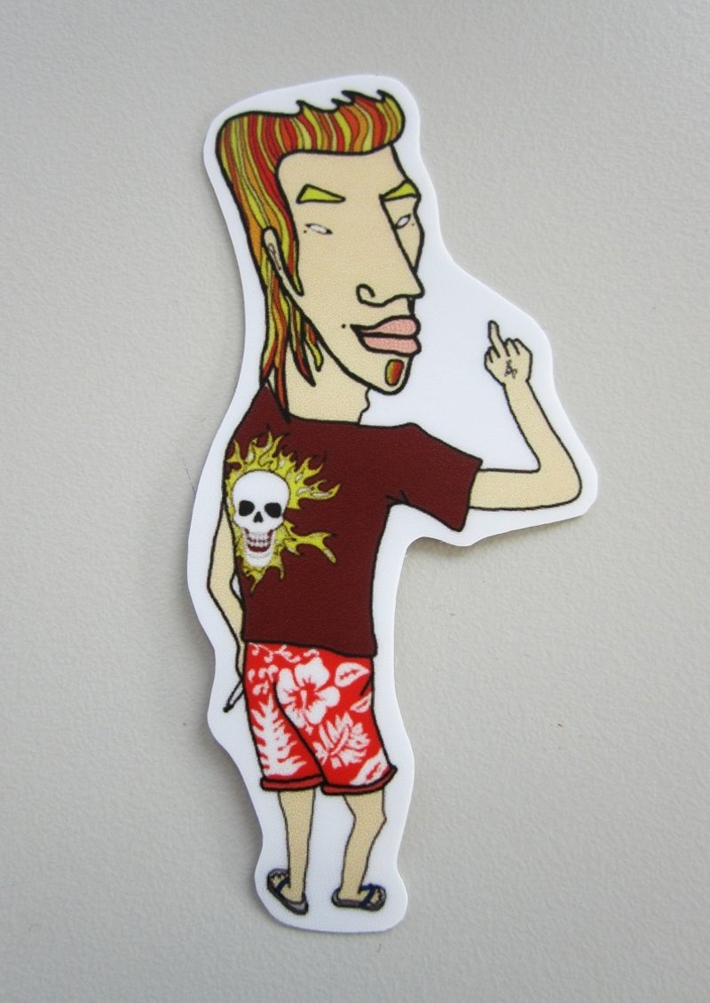 小混混贴纸 / 全身 - 贴纸 - 防水材质 多色