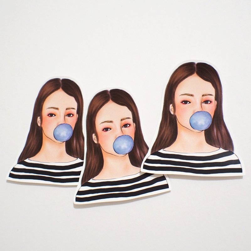 魔幻泡泡 大贴纸 3入 - 贴纸 - 纸 