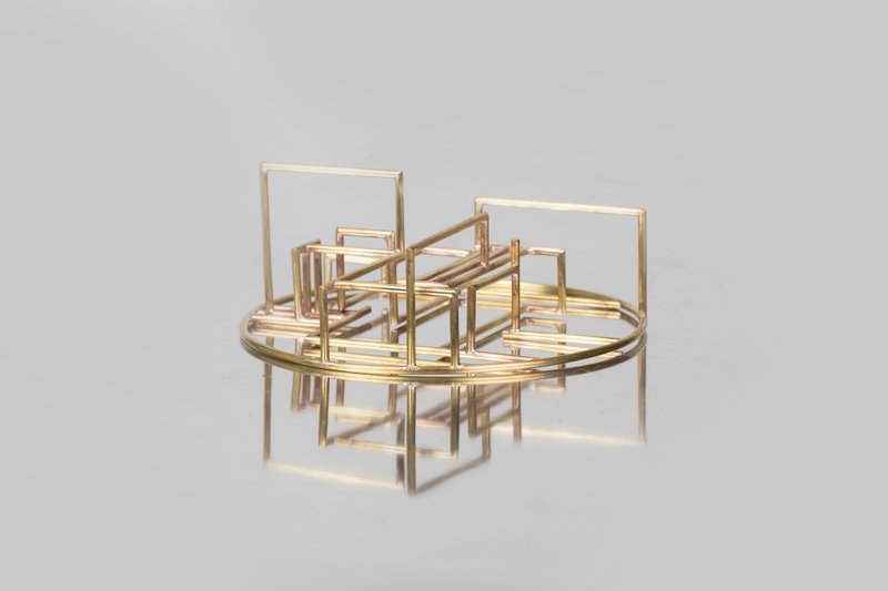 [Skyline] 2014 A/W - 胸针 - 其他金属 金色