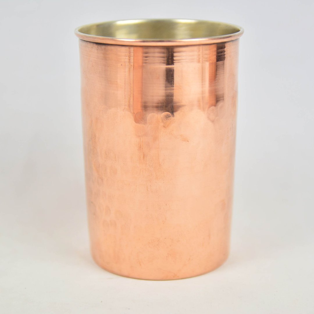 铜杯＿公平贸易 - 茶具/茶杯 - 其他金属 金色