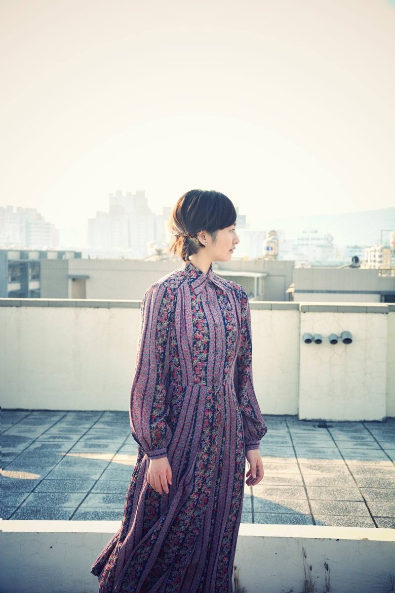 花园大门  |  古着洋装 - 洋装/连衣裙 - 其他材质 多色