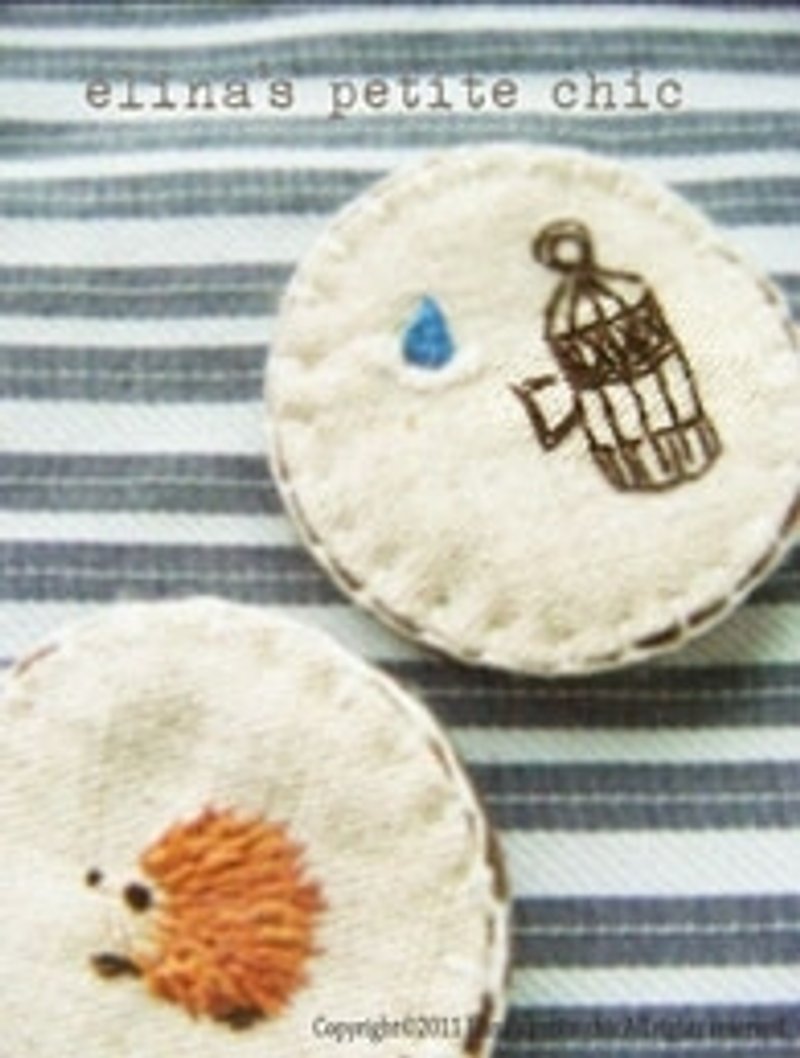 刺绣饰品套 - 其他 - 其他材质 白色