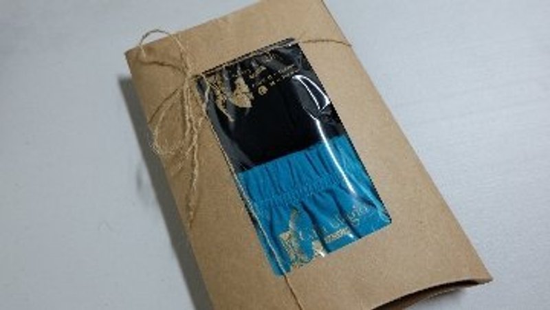 Gain Giogio100%有机棉(男)自在内裤2件组(特价)L号 - 男士内衣裤 - 棉．麻 黑色