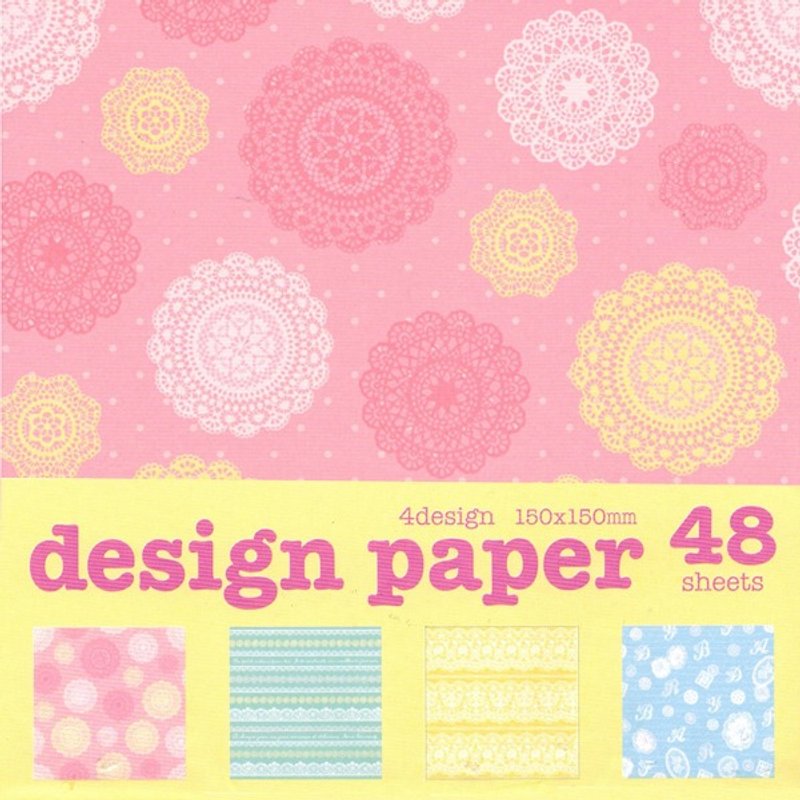 amifa-包装纸 蕾丝款(a24302) - 包装材料 - 纸 多色