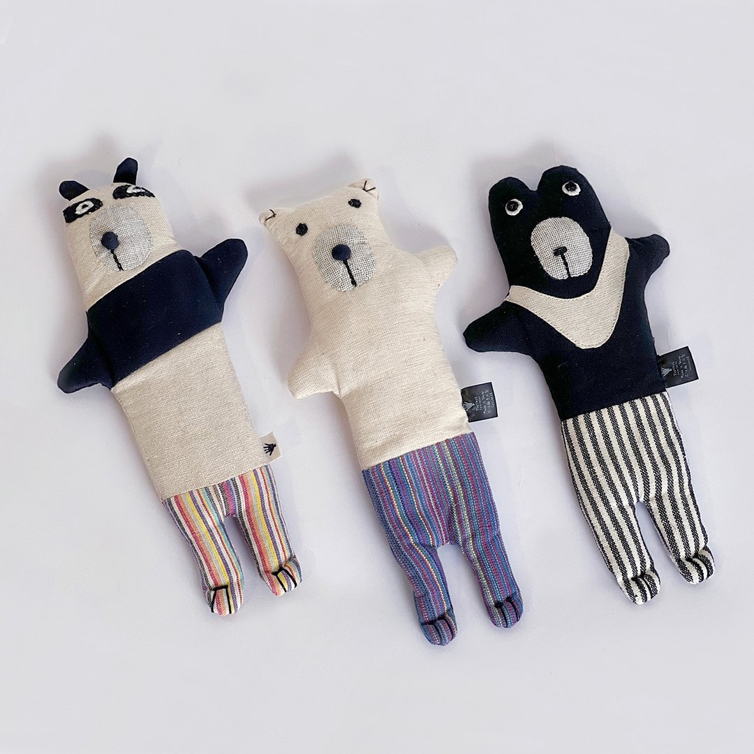 熊熊热敷枕 / 眼枕 / 手靠垫_公平贸易_Taipei Zoo 联名 - 玩偶/公仔 - 棉 多色