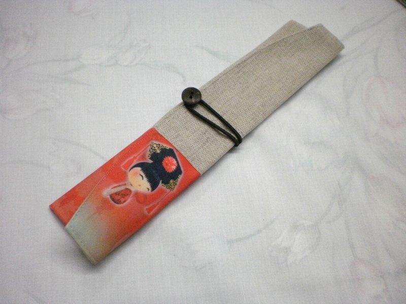 环保筷餐具组 随身收纳袋 筷套~格格PF-1 010 - 筷子/筷架 - 其他材质 