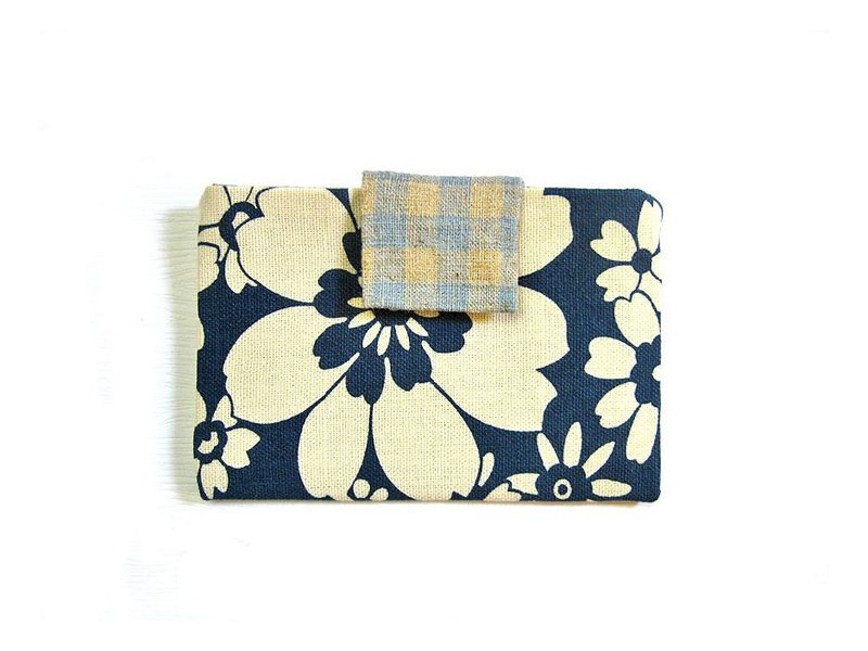 手作卡夹  蓝色花朵 - 其他 - 其他材质 