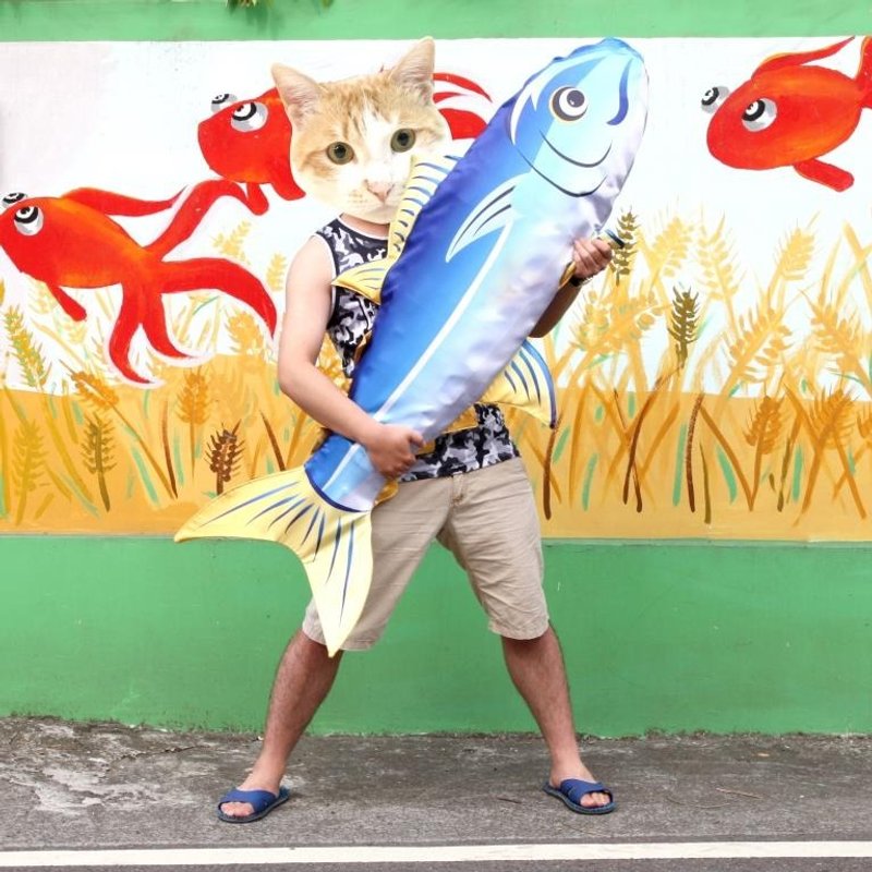 立体鱼 - 定制化 - 摆饰 - 其他材质 蓝色