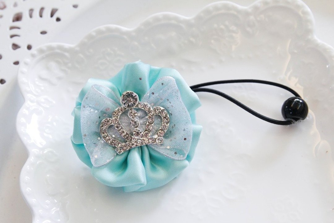 湖水绿公主系列 波波发束  bling-bling - 发饰 - 其他材质 蓝色
