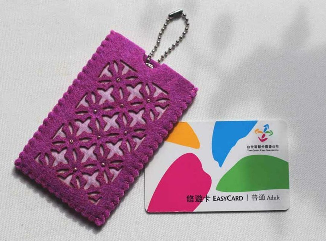 窗花储值卡套(窗花-桃红色) - 证件套/卡套 - 其他材质 