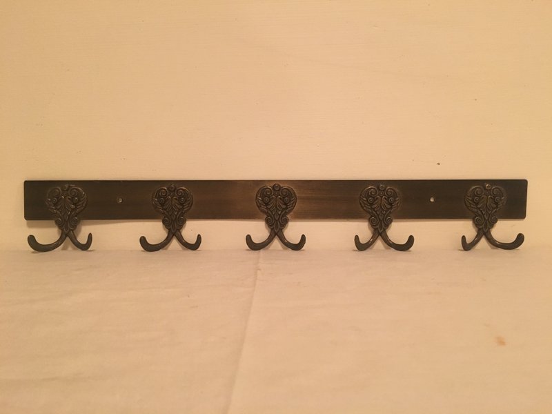 老品北欧风巴洛克维多利亚衣帽吊鈎挂勾工业风乡村杂货zakka普普风eames黑胶书店眷村咖啡轻食ikea干燥花多肉园艺 - 摆饰 - 其他金属 咖啡色