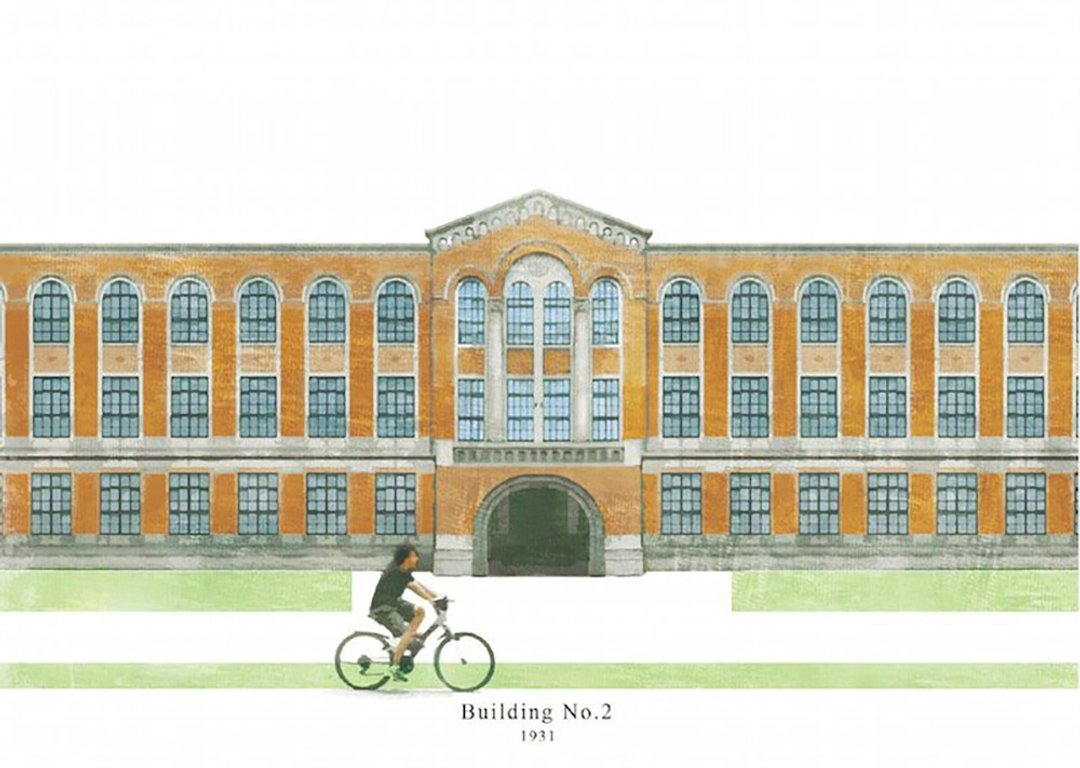 台湾大学 建筑光影 - 明信片G 二号馆 - 卡片/明信片 - 纸 多色