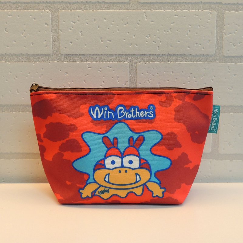 二允兄弟蛋仔龙万用包 WinBrothers Egglog Tote Bag - 化妆包/杂物包 - 其他材质 红色