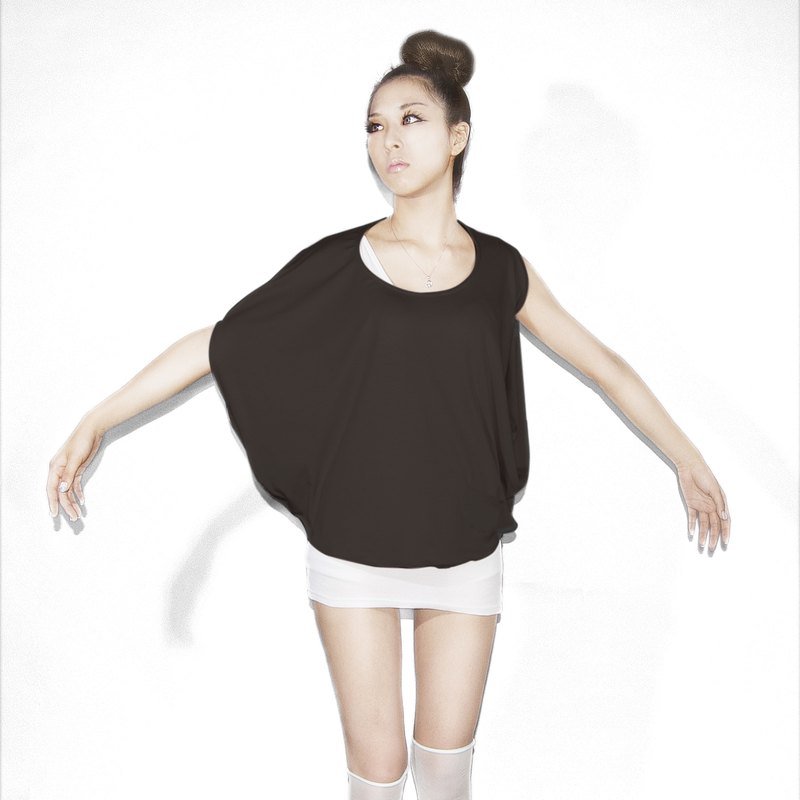 【Top】小圆上衣●Circle 圆-设计 x 《两个爸爸》 - 女装 T 恤 - 其他材质 粉红色