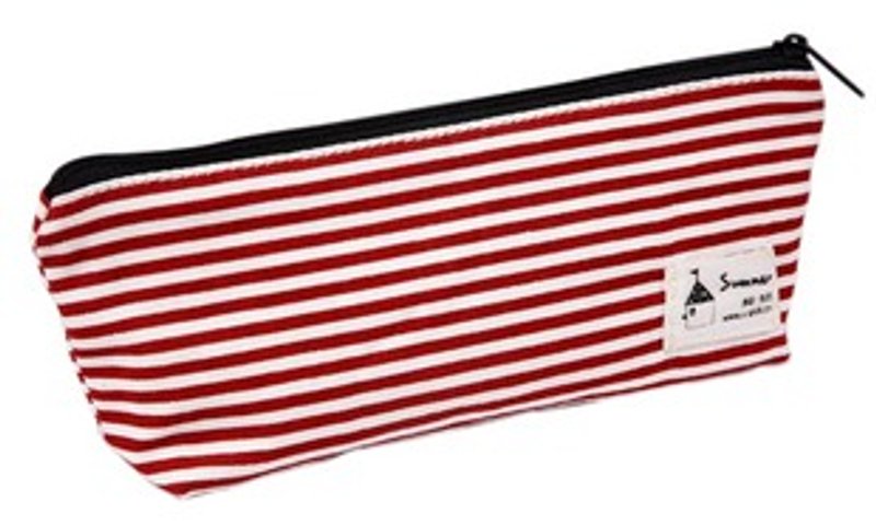 U-PICK原品生活 海锚小包袋系列 条纹 圆点笔袋 简约 创意 收纳 - 铅笔盒/笔袋 - 棉．麻 