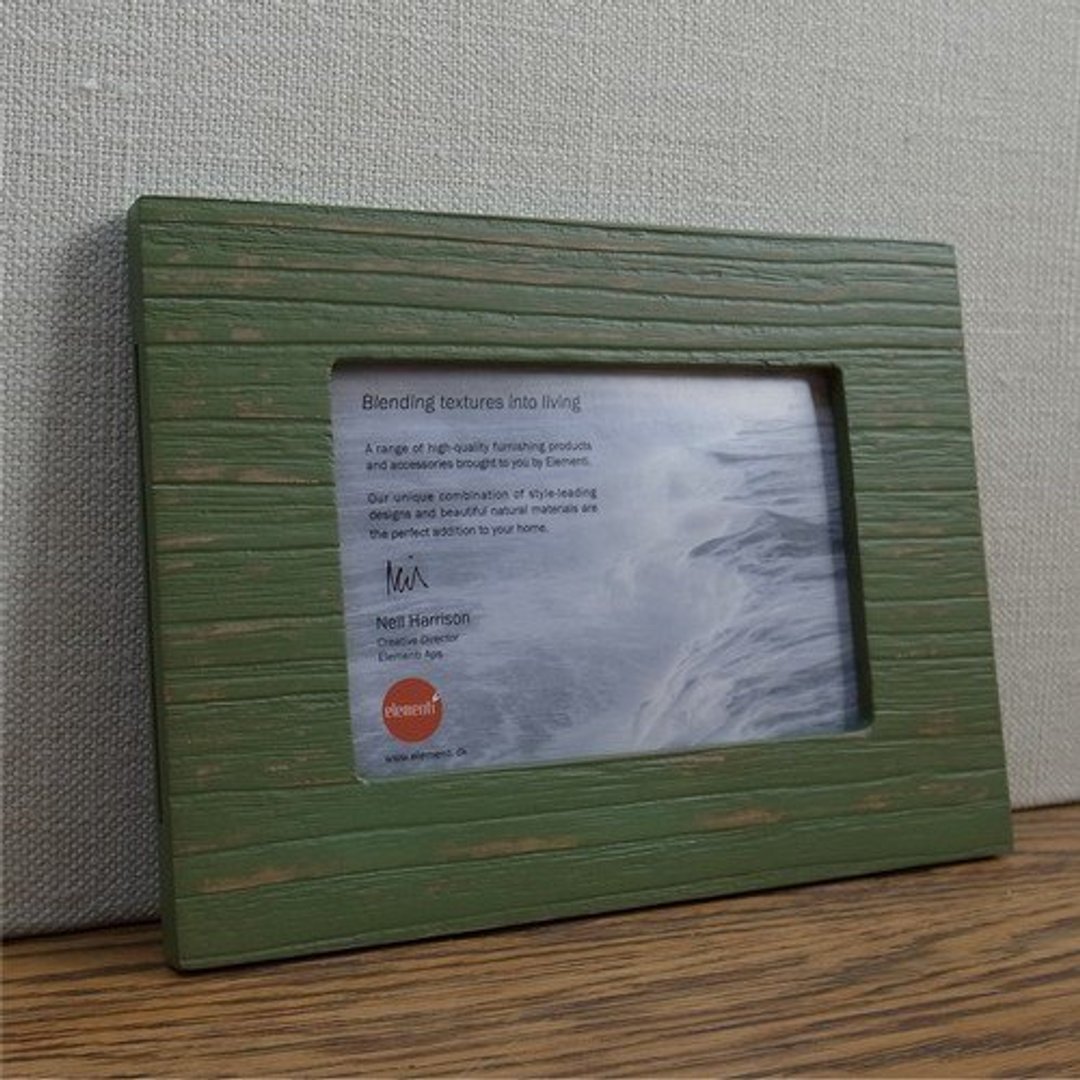 Bradford Photo Frame for 4x6 (10 x 15cm) 顶级工艺相框 - 2P071 - 画框/相框 - 木头 绿色