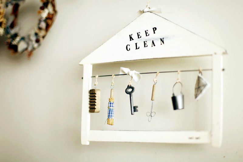 【好日恋物】日本制杂货风挂饰 - 摆饰 - 木头 白色